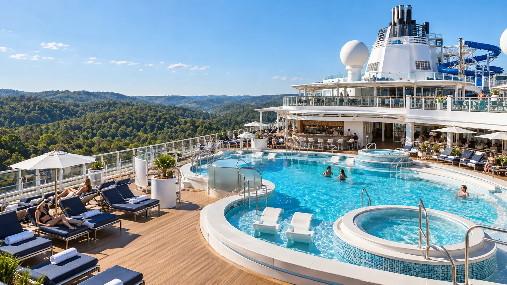 POOLS & SUN DECKS
